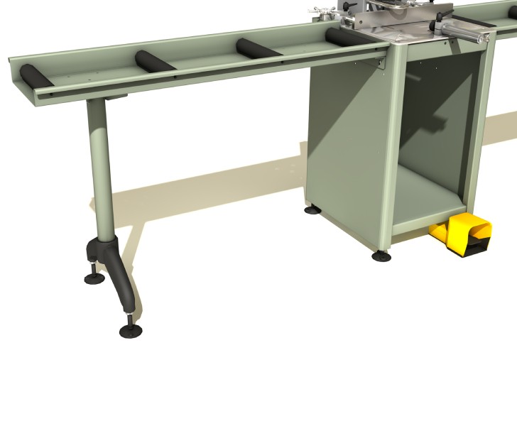 Support equipment Fissa A Loading/unloading roller conveyor Emmegi